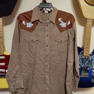 Vintage Western Shirt - XL